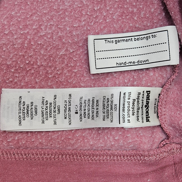 Patagonia Kids Lightweight Graphic Hoody Sweatshirt XL Ridge Rise Stripe - Picture 6 of 10